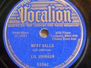Willie Mae McKenzie / Lil Johnson - Little Red wagon / Meat Balls -Vocalion 3562