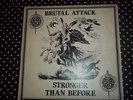 lp BRUTAL ATTAC? rock o rama 1986 oi skinhead isd