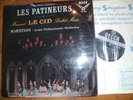 MARTINON Massenet Le Cid 1ED UK Decca WBG SXL 2021 STEREO LP MINT- 1958 BEAUTY 