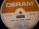 Days Of Future Passed Moody Blues LP  US DERAM MONO DE16012   RARE
