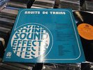 BRUITS DE TRAINS SOUND EFFECTS NOISES AUVIDIS STEAM DIESEL MECHANICS RAILWAY LP