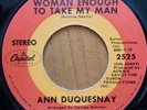 Ann Duquesnay - You Ain't Woman Enough To Take My Man (Capitol)Rare soul Listen