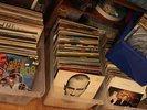 around 450 vinyl LPs and 12