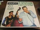 FRANTIC FLINTSTONES RARE LP RAVIN WITH LUNATICS ROCKABILLY ROCK OUT RECORDS LP