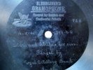 Early E Berliner's Gramophone Record 1901 Stars and Stripes Royal Artillery Band