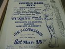 RARE ORIGINAL FLIER  AT THE T-CONNECTION.BAMBAATAA-FUNKY 4-JAZZY J-ZULU NATION