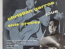 CHRISTIAN GARROS JOUE ELVIS PRESLEY rare EP rock France 50's LOVE ME TENDER