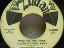 SYMPHONIC FOUR | Who Do You Think You're Fooling | 45 | Funk Soul Psych *LISTEN*