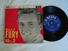 BILLY FURY NO2 EP- RARE 1962 MONO DECCA 4 TRACK EXTENDED PLAY- DFE 6699