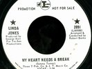NORTHERN SOUL 45 Linda Jones My Heart Needs a Break Warner/Loma Promo Listen