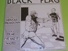BLACK FLAG ORIGINAL 1978 1ST USA NERVOUS BREAKDOWN 7 INCH SEALED SST PUNK RARE