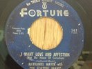 Nathaniel Mayer r&b soul 45 I Want Love And Affection Not The House Of Correctio