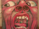 'King Crimson' In the Court of the Crimson King. 1969 on Island. Pink Label.