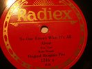 Original Memphis Five Radiex 1246-A-B