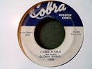 rare blues r&b 45 GLORIA IRVING i need a man  HEAR cobra