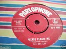 BEATLES PLEASE PLEASE ME UK 1963 1st PRESSING  PARLOPHONE  RED LABEL