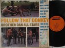 BROTHER DAN ALL STARS - FOLLOW THAT DONKEY / TROJAN LP