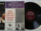 BRUNO WALTER BRAHMS SYMPHONY NR.3 PHILIPS HI-FI STEREO LP HOLLAND NM