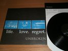 UNBROKEN Life.Love.Regret LP vinyl SXE VEGAN