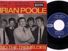 BRIAN POOLE AND THE TREMELOES time is on my side +3 RARE FRENCH DECCA 457.064 EP