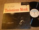 THELONIOUS MONK JAZZ LP THE UNIQUE RIVERSIDE WHITE & BLUE LABEL RLP 12-209