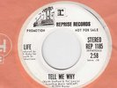 LIFE - TELL ME WHY - REPRISE (Original) - Northern SOul
