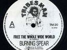 Burning Spear - Free The Whole Wide World / Jah Jah No Dead UK orig 12