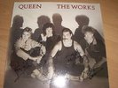 VINYL LP RECORD SLEEVE SIGNED BY QUEEN