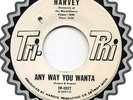 HARVEY OF THE MOONGLOWS ANY WAY YOU WANTA '62 MOTOWN NORTHERN SOUL 45 ? MAD MIKE