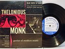 Rare Jazz 10-inch- Thelonius Monk - Genius Of Modern Monk- Blue Note #5002- HEAR