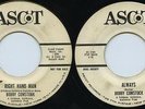 Early 60's Rocker Bobby Comstock WLP Always b/w Right Hand Man
