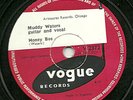 MUDDY WATERS BLUES 78 HONEY BEE / TOO YOUNG TO KNOW UK VOGUE V2372 M-
