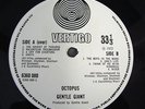 GENTLE GIANT OCTOPUS 1972 UK ORIGINAL VERTIGO SWIRL RARE  PROG  PSYCH