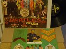THE BEATLES RARE FRENCH LP FRANCE ODEON PMC 7027 LABEL NOIR ET JAUNE + INSERT
