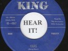 DOO WOP 45 The Hurricanes (King 4867) Yours/Maybe It's All for the Best      VG+