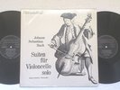 Private Dutch Stereo - J.S. Bach The 6 Cello Solo Suites Reine Flachot 2 X NM