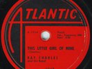 Hear R&B 78 rpm RAY CHARLES This Little Girl Of Mine ATLANTIC 1063