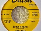 Jimmy Ricks Bad Man of Missouri 45 NM New Breed Northern Soul Popcorn RARE GREAT