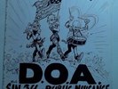 vintage org TSOL DOA SIN34 PUBLIC NUISANCE 11x17 Punk Flyer poster rock kbd h/c
