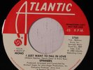 SPINNERS: I Just Want To Fall In Love / Mono (rare soul vinyl 45) dj