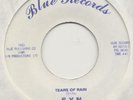 UNKNOWN PRIVATE METAL 45 Syn Future Rock Star Tears of Rain Blue HEAR BOTH SIDES