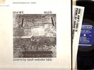 POEMS BY SARAH WEBSTER FABIO soul ain't soul is LP on FOLKWAYS w/ insert