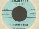 RARE R&B DOO WOP   THE MEMORIES   