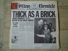 Jethro Tull -THICK AS A BRICK (Lp) First Press Italy with Newspaper