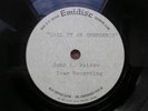UNRELEASED ACETATE JOHN L WATSON - CALL IT AN EMERGENCY NORTHERN SOUL SOUND CLIP
