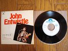 JOHN ENTWISTLE My Size JAPAN NOT FOR SALE White Label PROMO 7