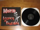 Misfits - Legacy of Brutality LP text label translucent Samhain Danzig punk kbd