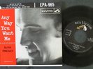 Elvis Presley Anyway You Want Me Original RCA USA BDOT EP W/PC EPA 965 Diff Back