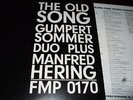 GUMPERT SOMMER DUO PLUS MANFRED HERING : THE OLD SONG LP FMP 0170 GERMANY