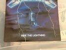 Metallica Ride the Lightning original Megaforce 12
